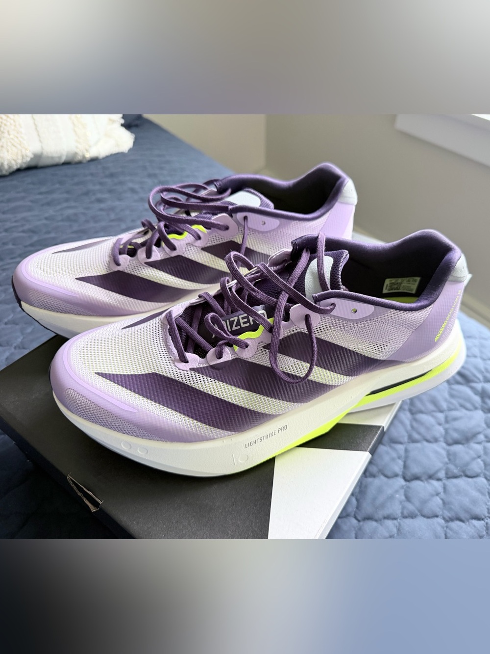 Adidas Women’s Purple Running Shoes - Lightweight Support